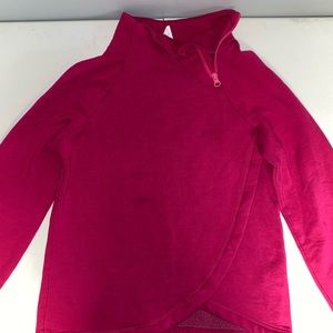 Raspberry/ crimson colored sweater